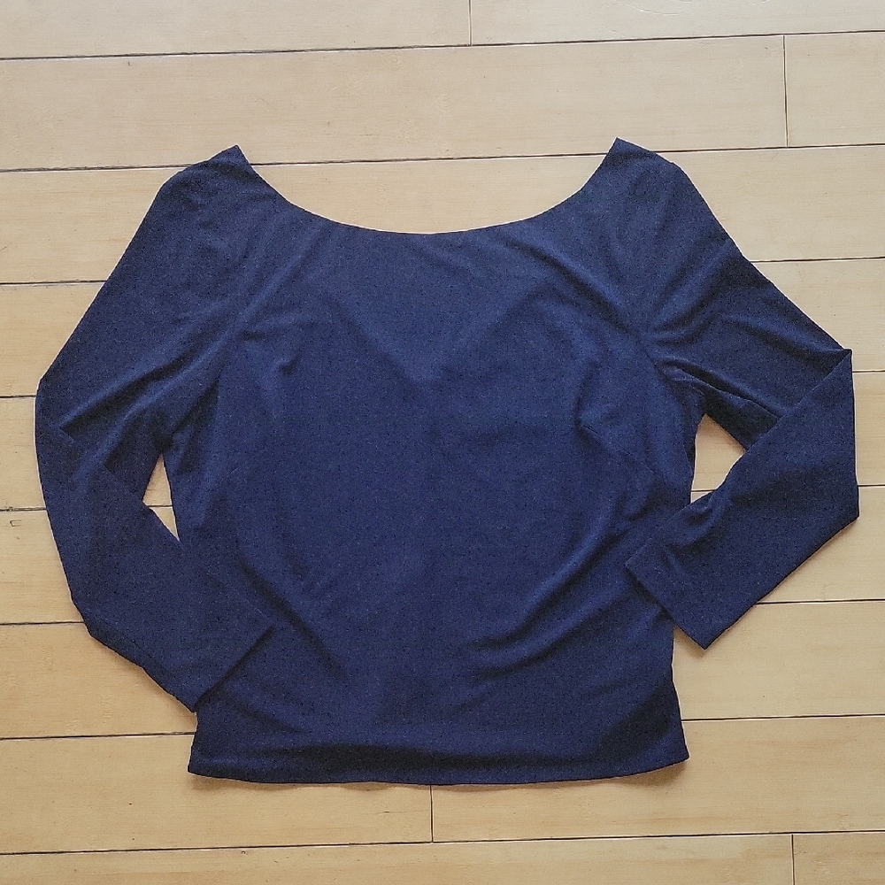 • Eliza J • Navy Blue Top